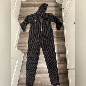 Savage X Fenty Black Hoodie with Rose Gold Accents